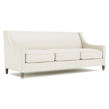 Palisades Leather Sofa Without Pillows & Nails