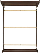 Elements International Louis Philippe Full Panel Bed in Cherry