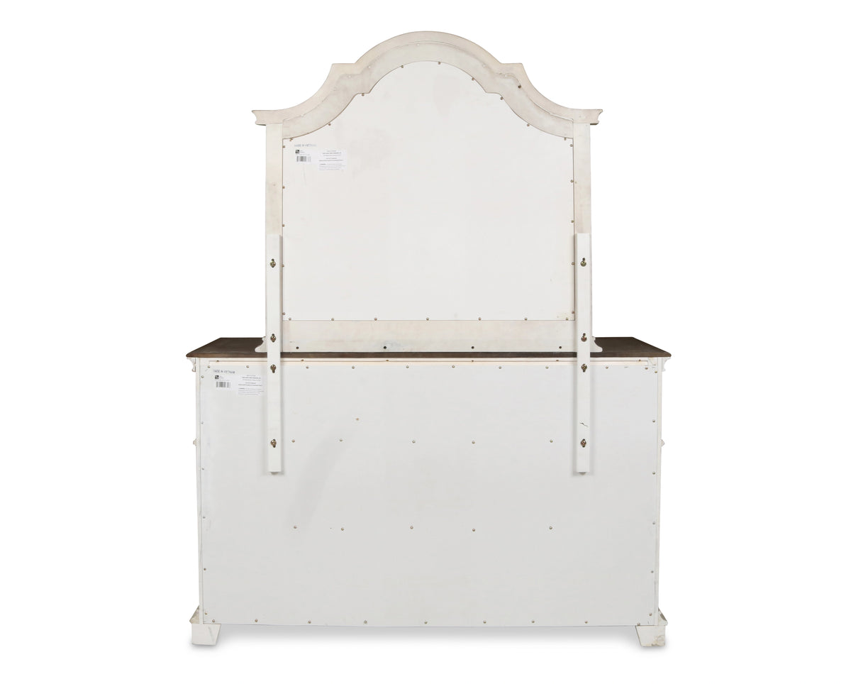 Anastasia Mirror - Ant. White