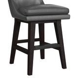 Villanova Swivel Counter Stool in Espresso (2 Per Carton)