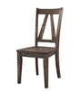 Elements International Finn Side Chair (Set of 2) in Walnut image