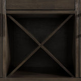 Elements International Grady Server in Brown