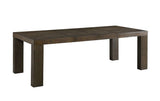 Elements International Grady Rectangular Dining Table in BrownC image