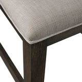 Elements International Grady Side Chair (Set of 2) in Brown