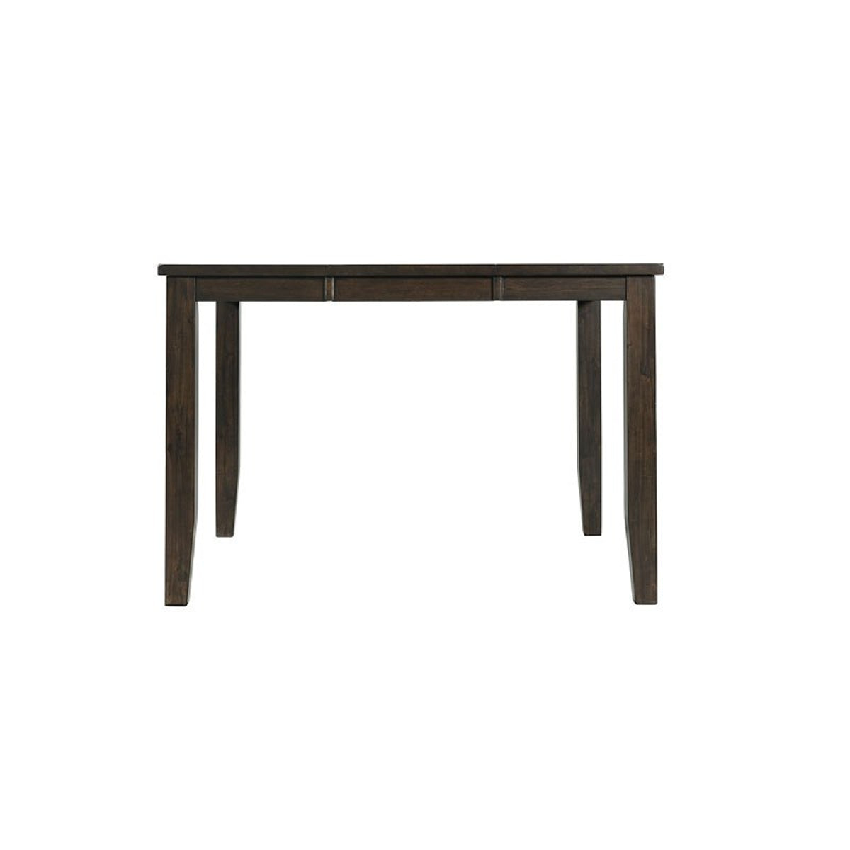 Elements International Mango Counter Height Dining Table in Dark Brown
