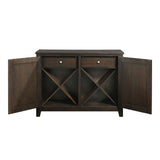 Elements International Mango Server in Dark Brown