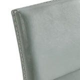 Elements International Meridian Counter Height Chair (Set of 2) in Grey