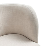 Elements International Park Creek Parson Side Chair (Set of 2) in Two-Tone