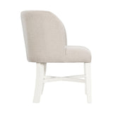 Elements International Park Creek Parson Side Chair (Set of 2) in Two-Tone