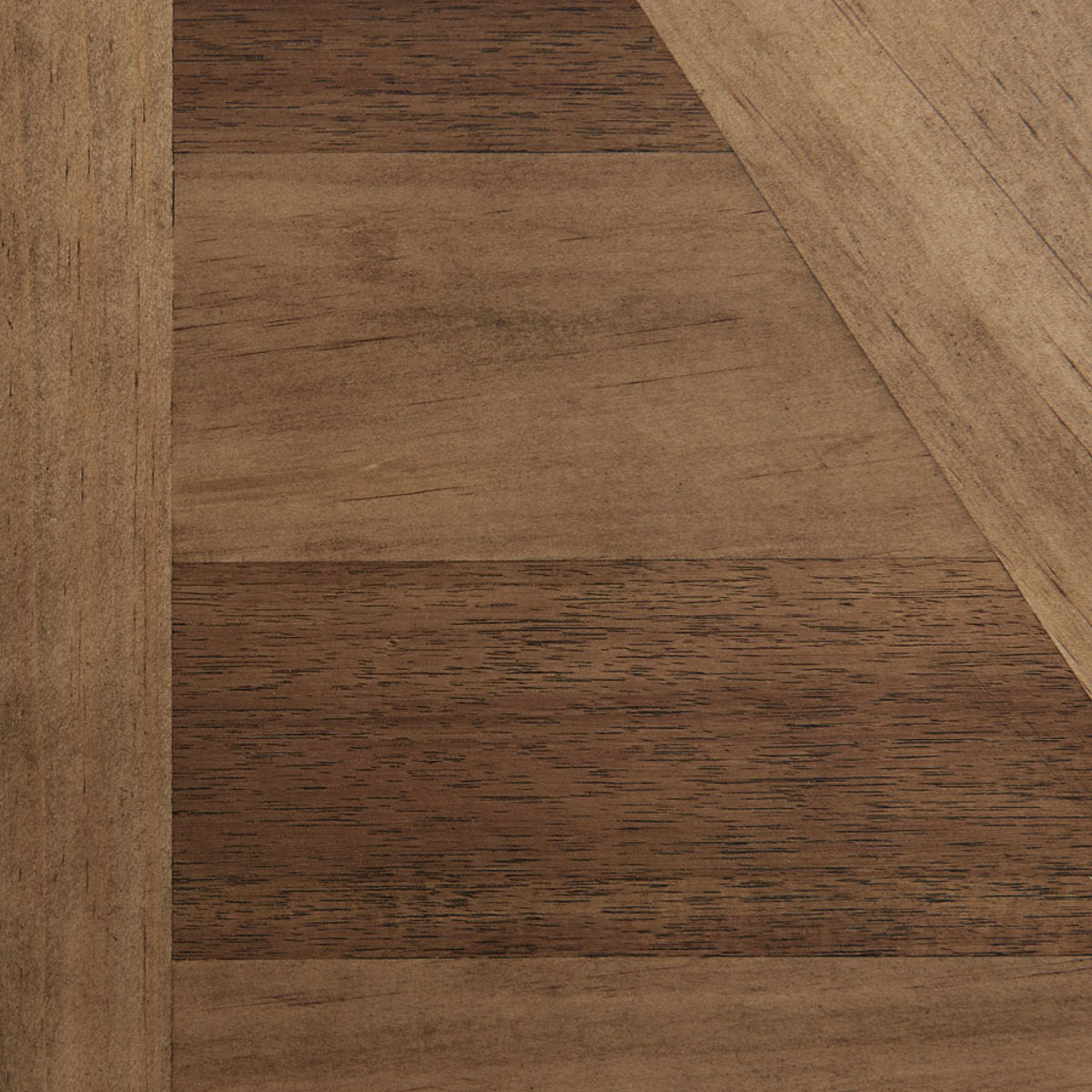 Elements International Park Creek Rectangular Dining Table in Two-Tone