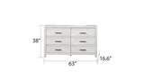 Galaxy Home Denver Dresser in Rustic Oak