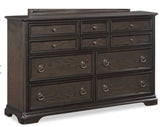 Crown Mark Furniture Duke Dresser in Dark Brown image
