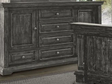 Elements International Condesa Grey 8 Drawer Dresser in Gray image