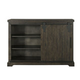 Elements International Stone Stone Server in Dark Ash