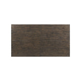 Elements International Stone Counter Height Dining Table in Dark AshC