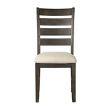Elements International Sawyer Side Chair (Set of 2) in Smokey Dark Ash
