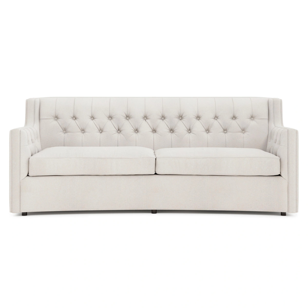Candace Fabric Sofa Without Pillows & Nails