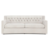 Candace Fabric Sofa Without Pillows & Nails