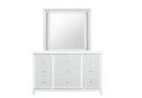 Alina White Mirror with LED