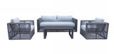 Renava Whimsy Modern Outdoor Sofa Set