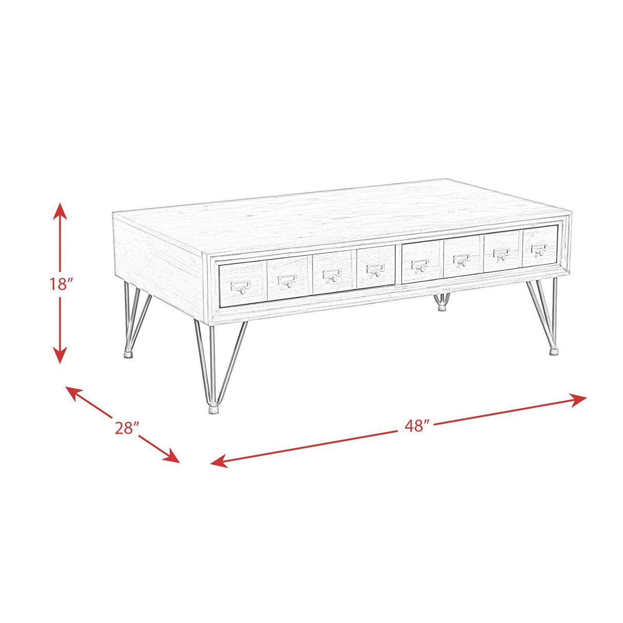 Boone 3PC Occasional Table Set-Coffee Table & Two End Tables