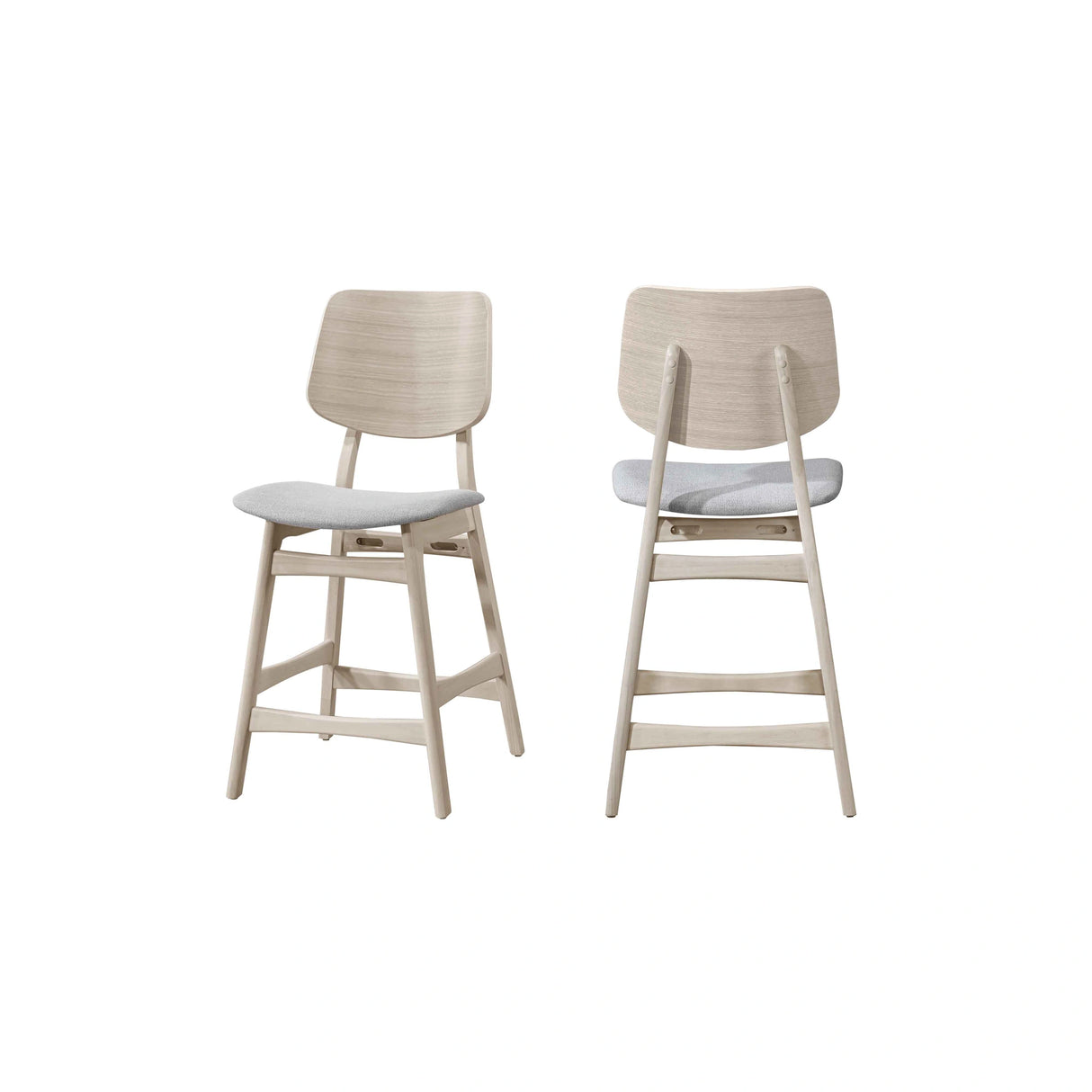 Oscar Counter Chair-White Ash