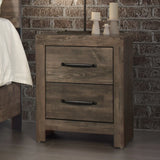 Misty Lodge Nightstand- Greige