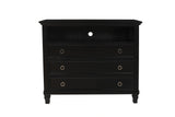 TAMARACK MEDIA CHEST- BLACK