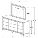 Marmore Dresser with Mirror
