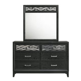 Obsidian Mirror-Black