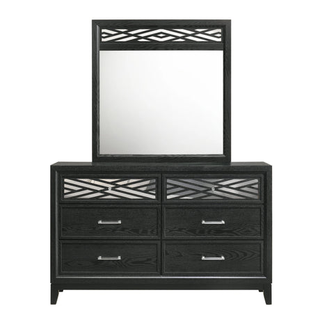 Obsidian Mirror-Black