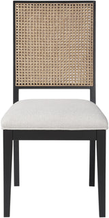 Lucid Black Velvet Dining Chair