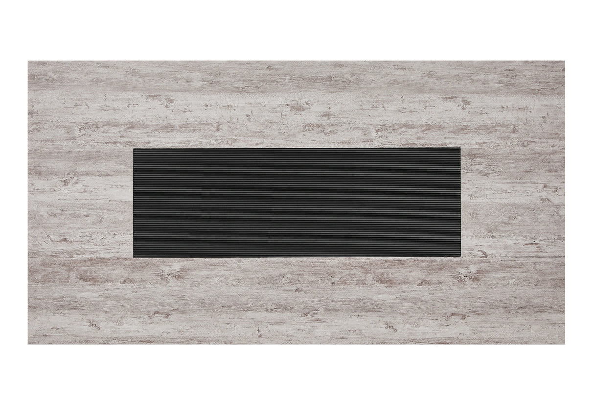 D8030 Dining Table with Storage Drawers and Storage Door