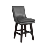 Villanova Swivel Counter Stool in Espresso (2 Per Carton)