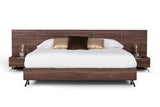 Brooklyn - Italian Modern Walnut Bed