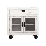 Industrial 2-Door Accent Chest