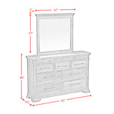 Park Ridge Sleigh Storage Bedroom Set in Charcoal