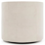 Fleur Leather Swivel Chair
