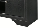 Crown Mark Furniture Regata TV Stand in Black
