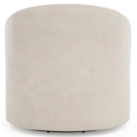 Elle Leather Swivel Chair