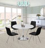 Annie Black Velvet Dining Chair