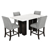 Faust Counter Chair (2 Per Carton)-Gray