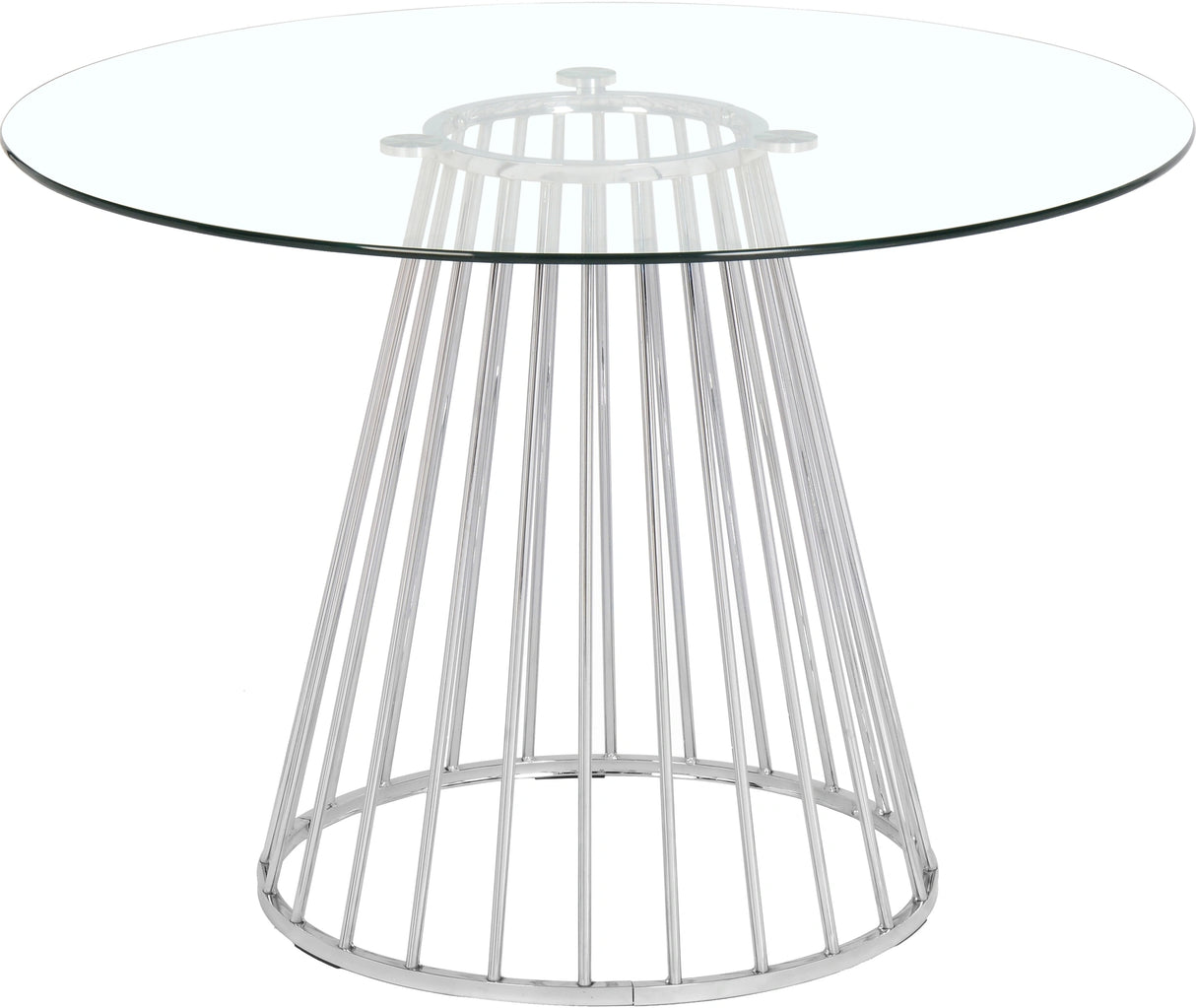 Gio Chrome Dining Table