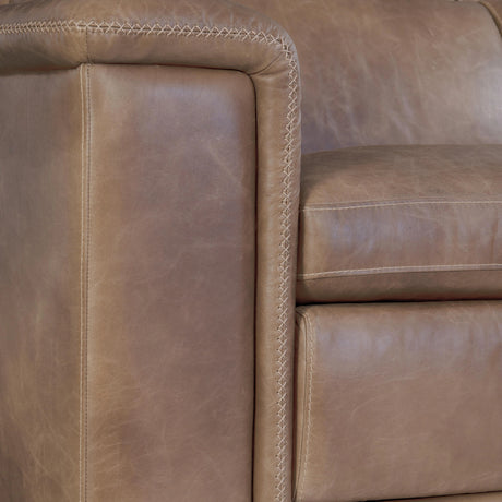 Lioni Leather Power Motion Sectional