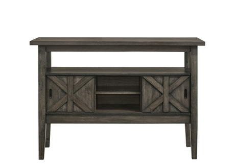 Gulliver Server-Rustic Brown