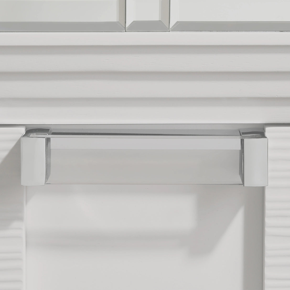 Twenty Nine Dresser & Mirror Set White