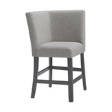Seneca Counter Height Dining Set in Brown-Table and Four Chairs