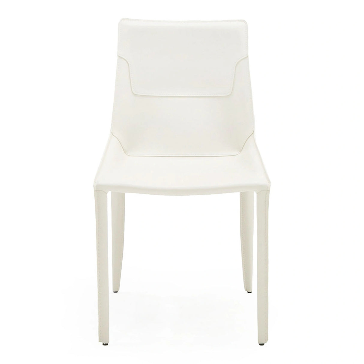 Halo - Modern Saddle Leather Dining Chair Set of Two