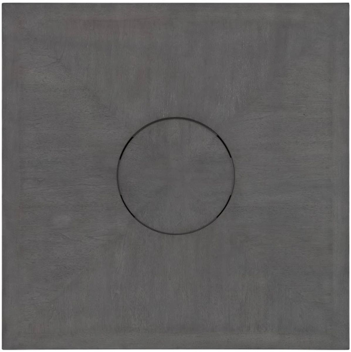 Elements International Seneca Counter Height Dining Table in Grey