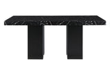 D03 Dining Table + D03DC Black